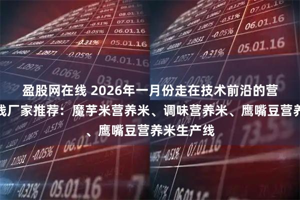 盈股网在线 2026年一月份走在技术前沿的营养米生产线厂家推荐:魔芋米营养米、调味营养米、鹰嘴豆营养米生产线